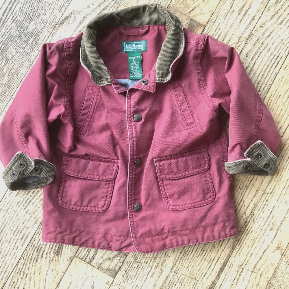 Adorable LL Bean Child's Barn Jacket/Coat